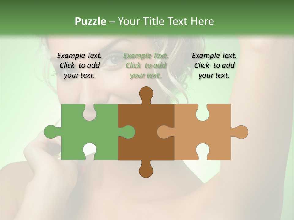 Natural Living Lifestyle PowerPoint Template