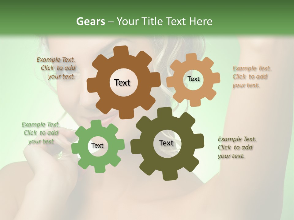 Natural Living Lifestyle PowerPoint Template