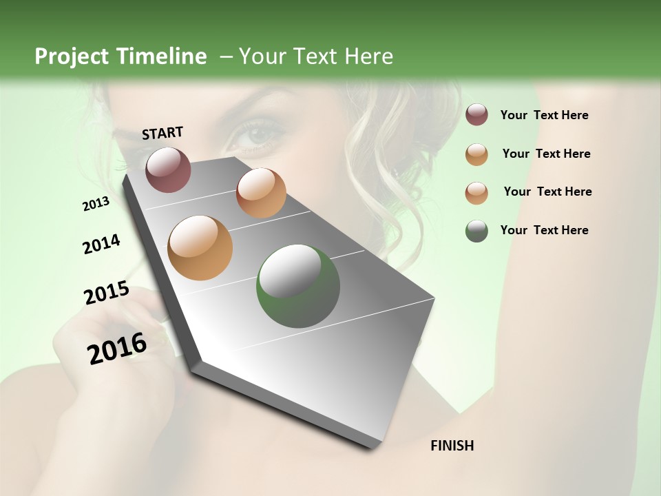 Natural Living Lifestyle PowerPoint Template