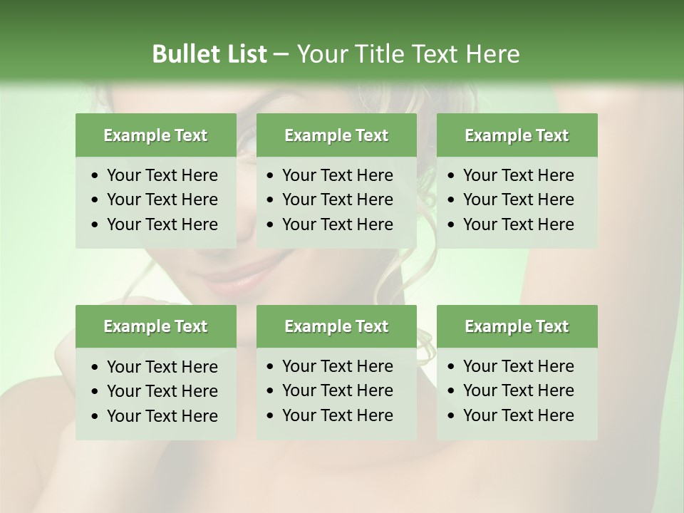 Natural Living Lifestyle PowerPoint Template