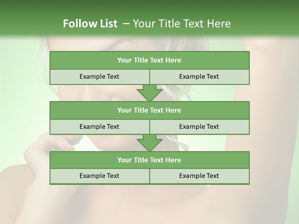 Natural Living Lifestyle PowerPoint Template