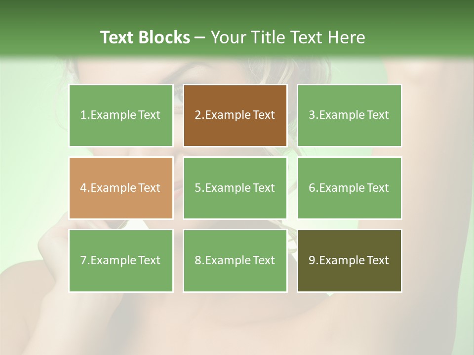 Natural Living Lifestyle PowerPoint Template