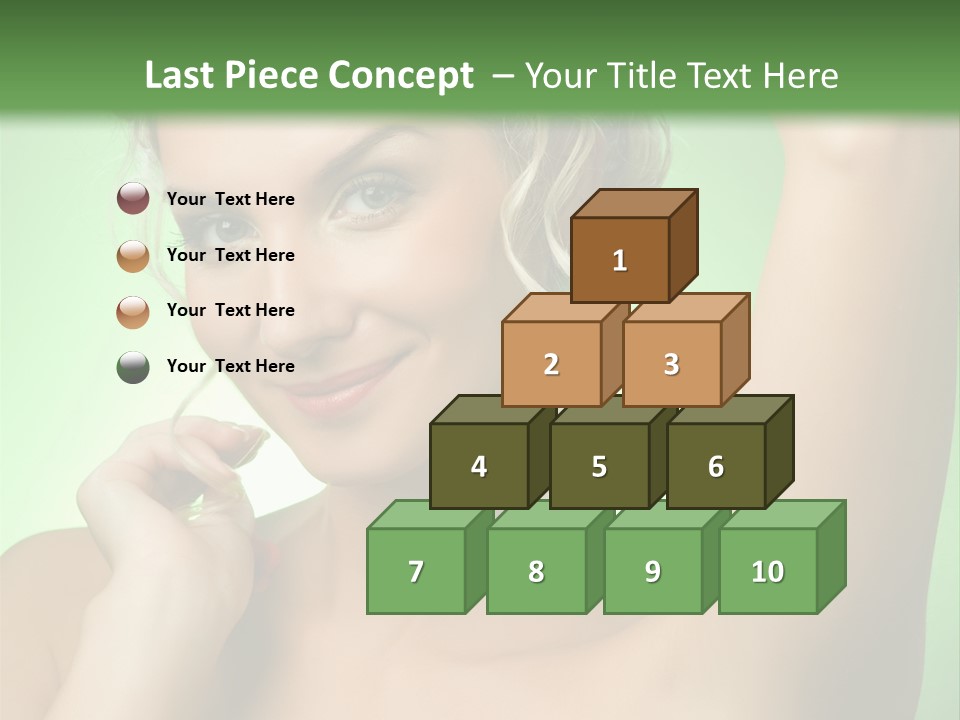 Natural Living Lifestyle PowerPoint Template