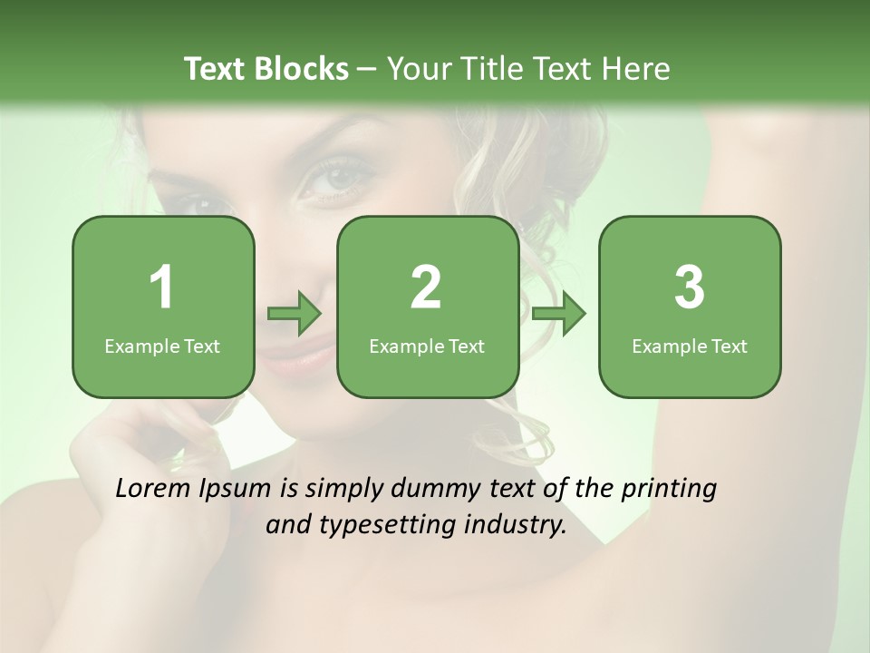Natural Living Lifestyle PowerPoint Template