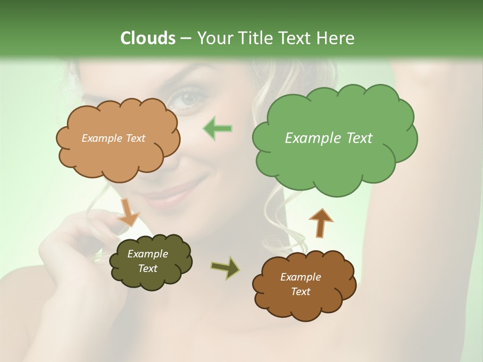 Natural Living Lifestyle PowerPoint Template