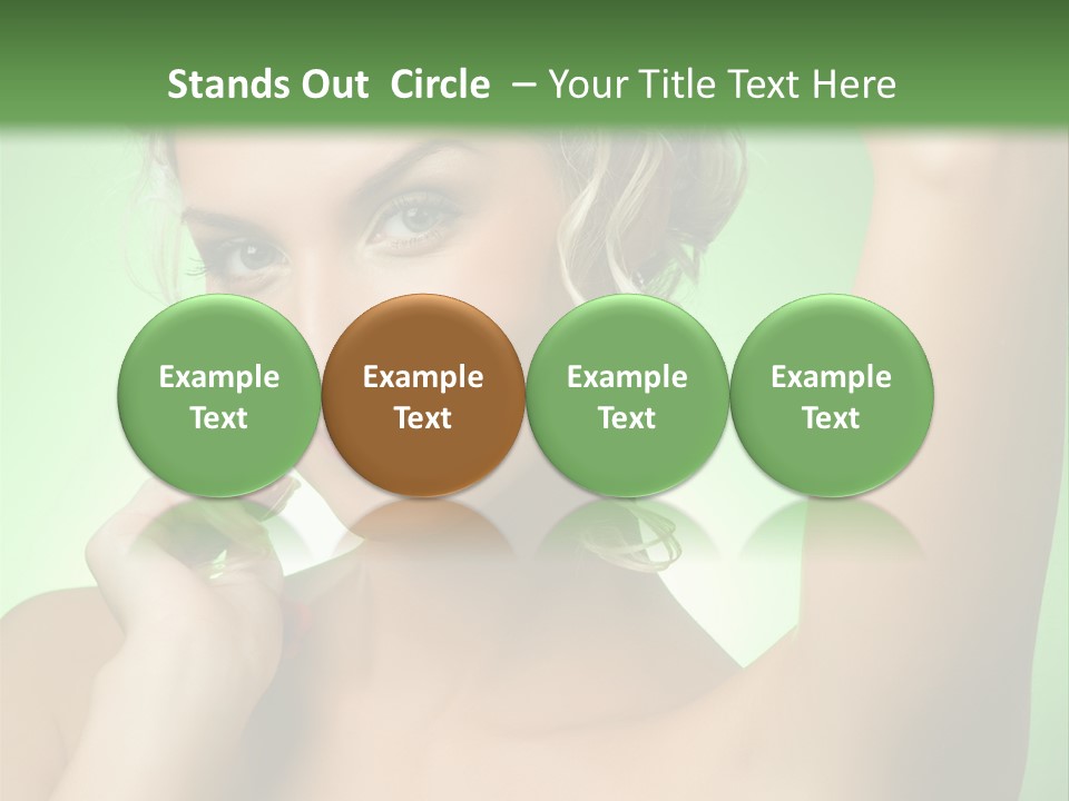 Natural Living Lifestyle PowerPoint Template