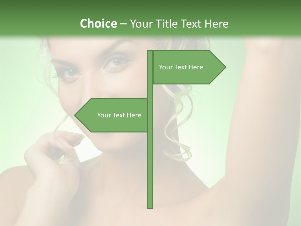 Natural Living Lifestyle PowerPoint Template