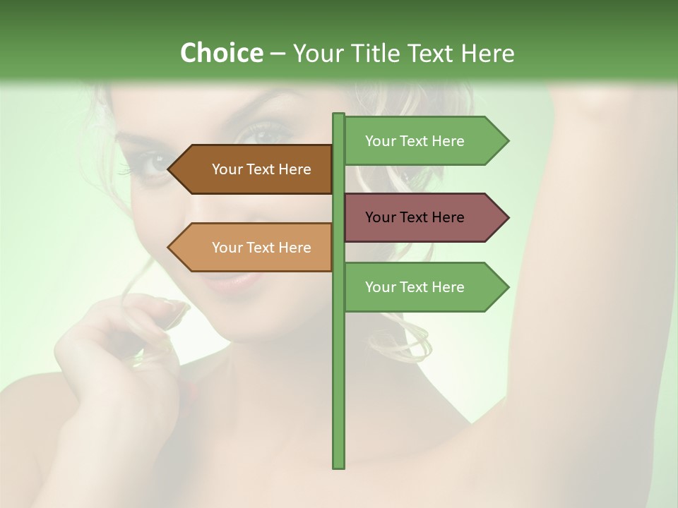 Natural Living Lifestyle PowerPoint Template