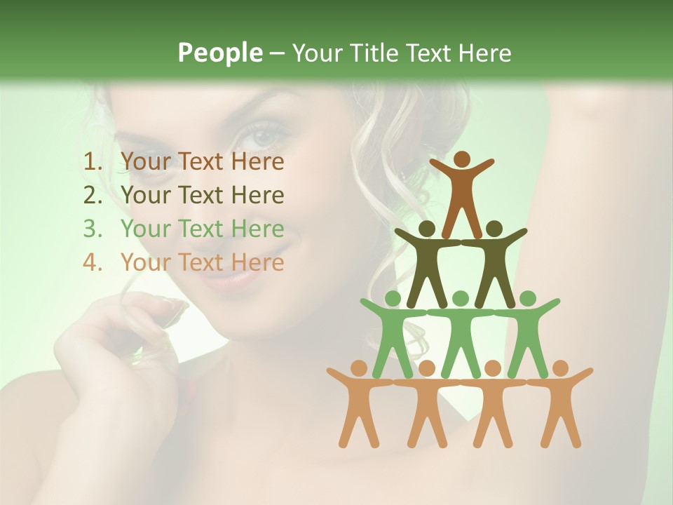 Natural Living Lifestyle PowerPoint Template