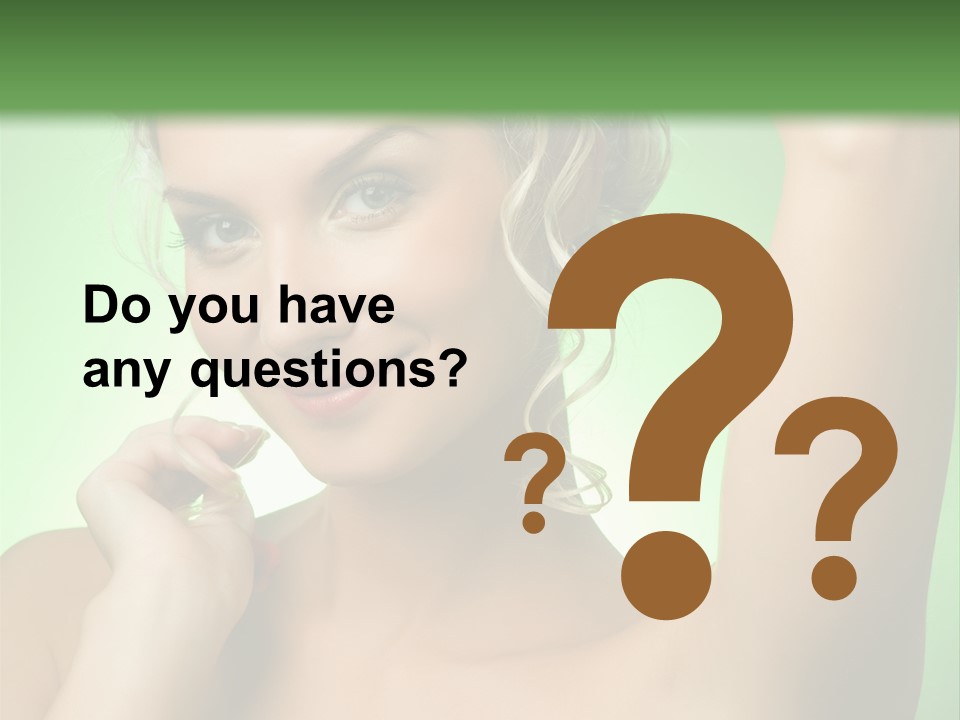 Natural Living Lifestyle PowerPoint Template