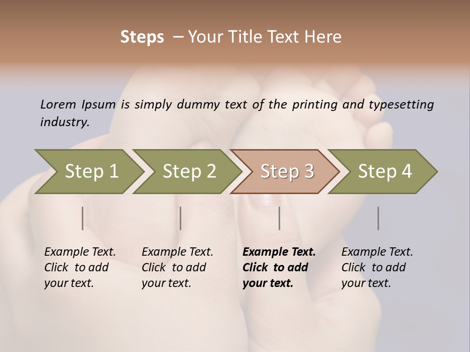 Delight Chest Leaving PowerPoint Template