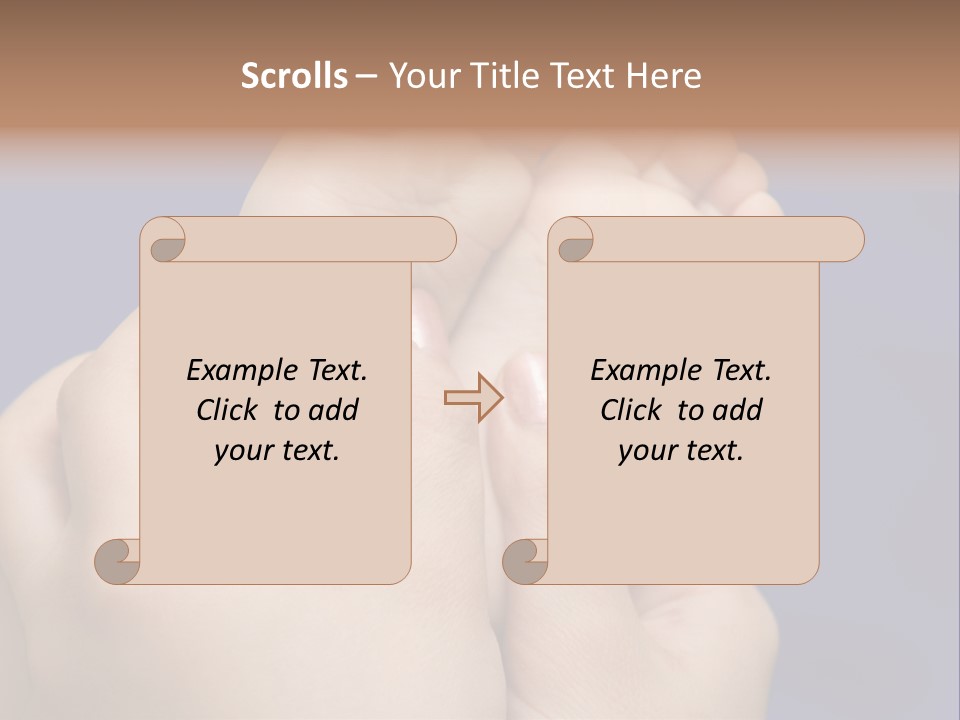Delight Chest Leaving PowerPoint Template