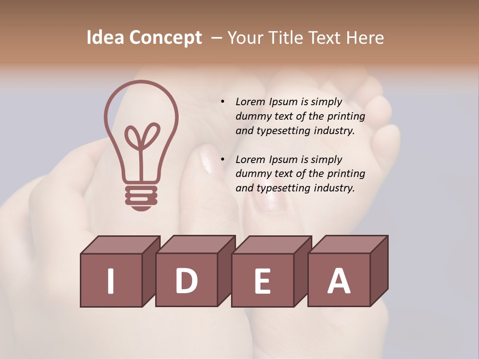 Delight Chest Leaving PowerPoint Template