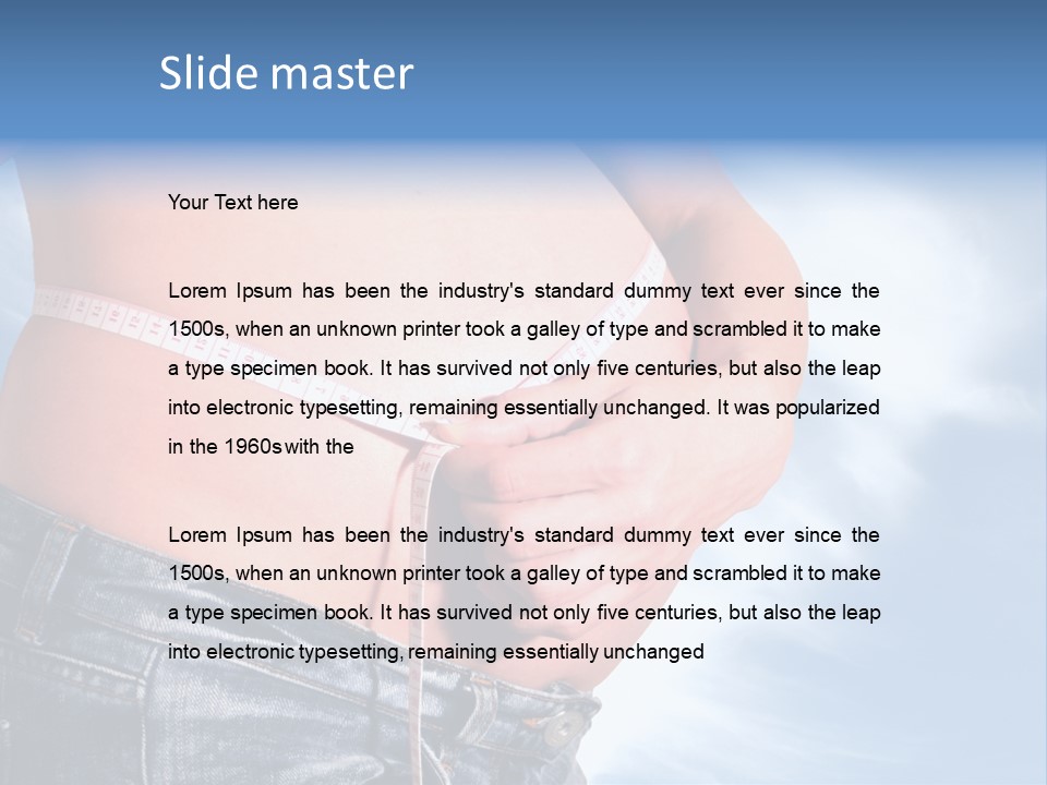 Umfangreich Bemalung Bauch PowerPoint Template