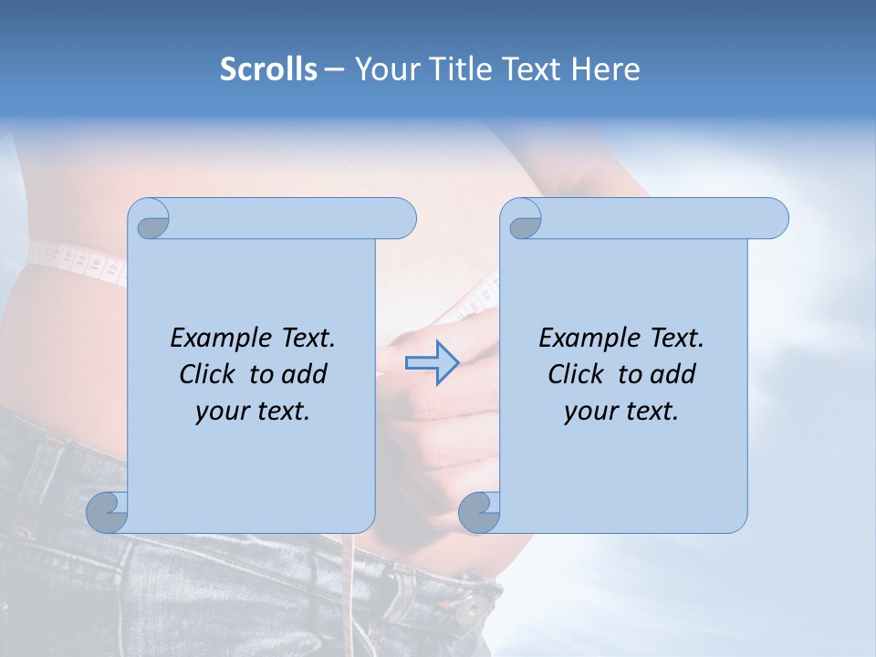 Umfangreich Bemalung Bauch PowerPoint Template