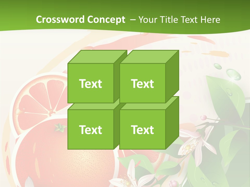 Circle Health Tasty PowerPoint Template