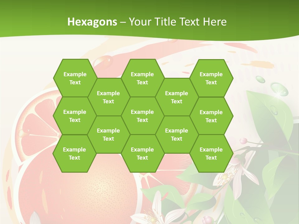 Circle Health Tasty PowerPoint Template