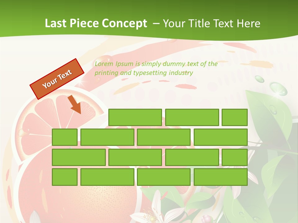 Circle Health Tasty PowerPoint Template