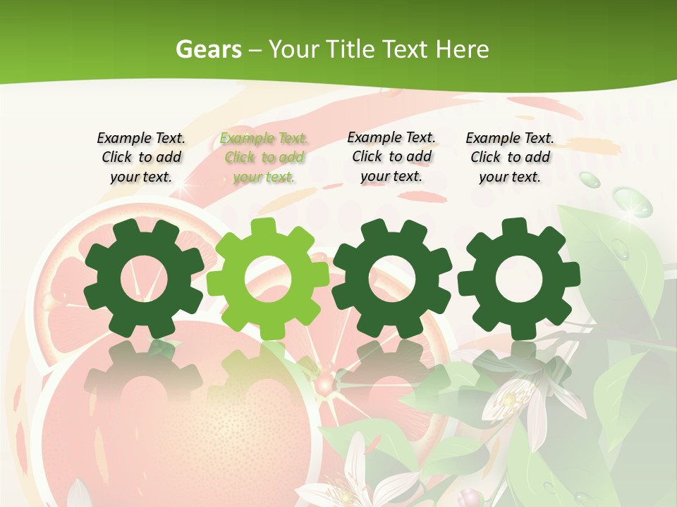 Circle Health Tasty PowerPoint Template