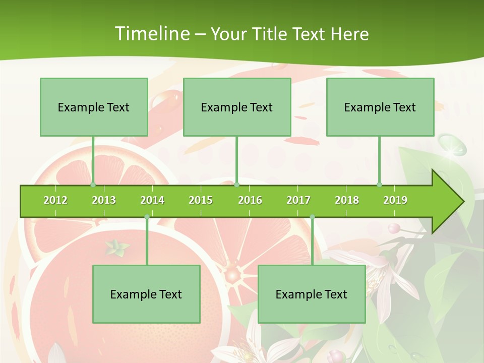 Circle Health Tasty PowerPoint Template