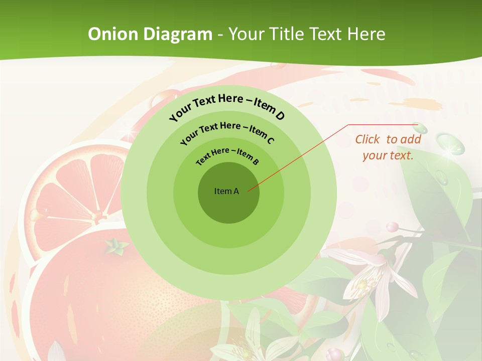 Circle Health Tasty PowerPoint Template