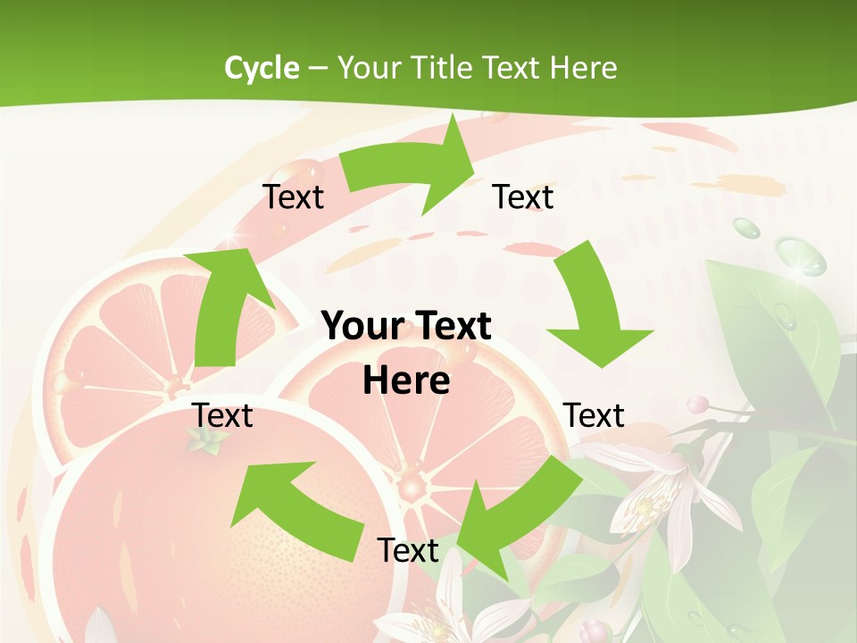 Circle Health Tasty PowerPoint Template