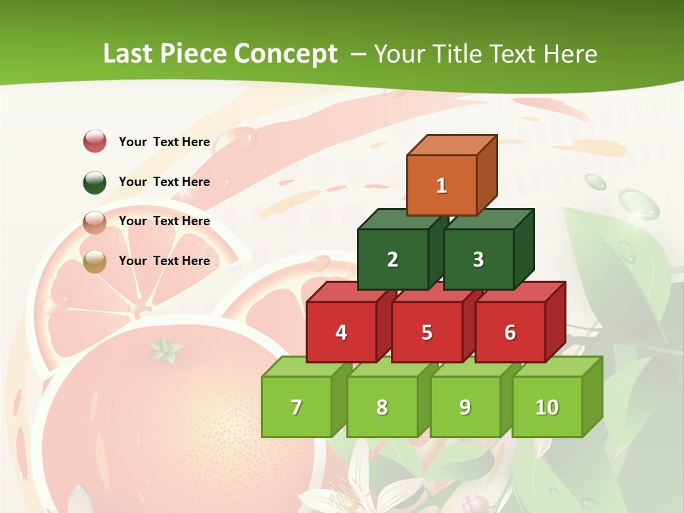Circle Health Tasty PowerPoint Template