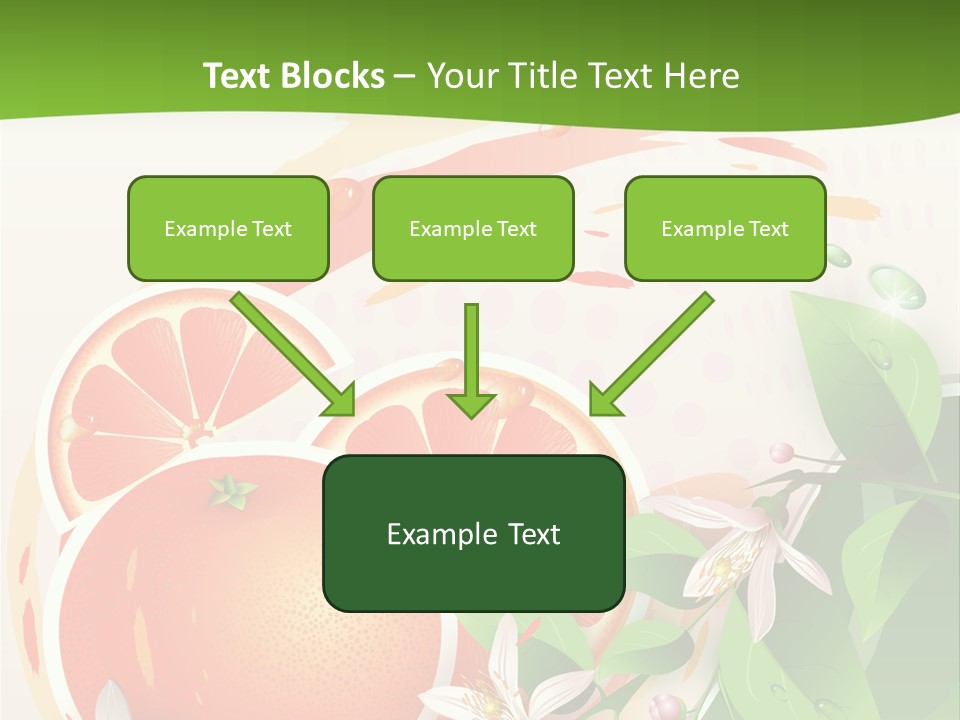 Circle Health Tasty PowerPoint Template