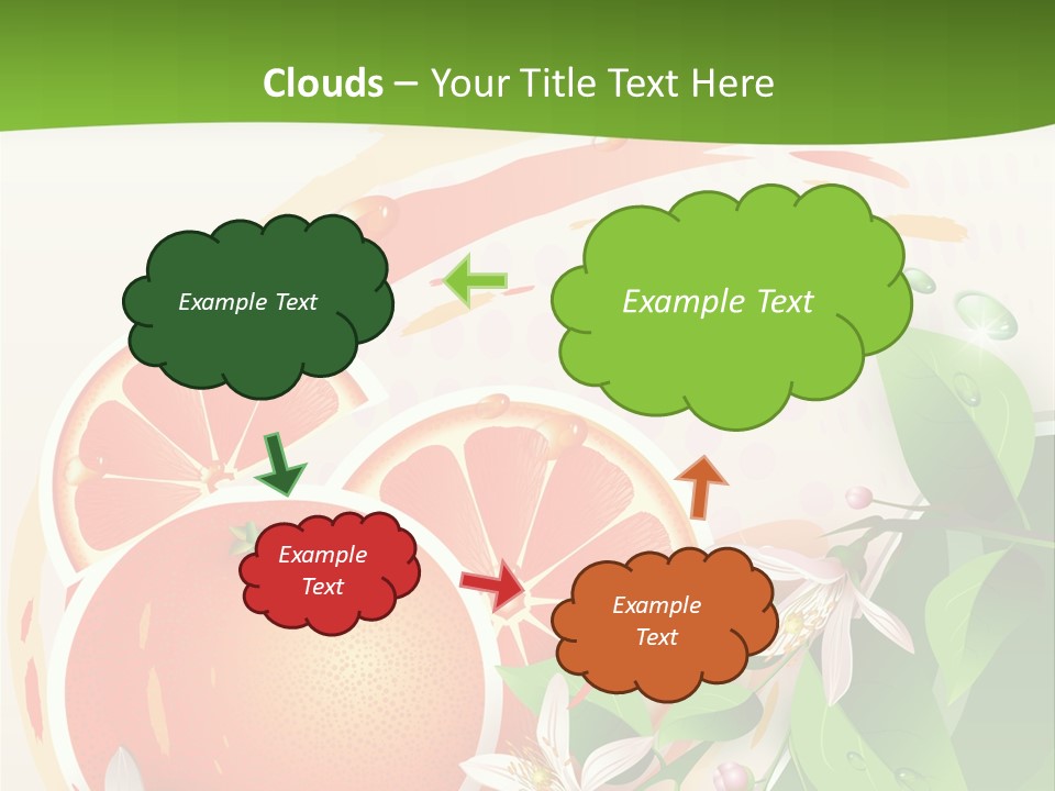 Circle Health Tasty PowerPoint Template