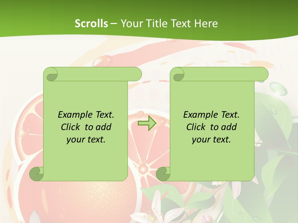 Circle Health Tasty PowerPoint Template