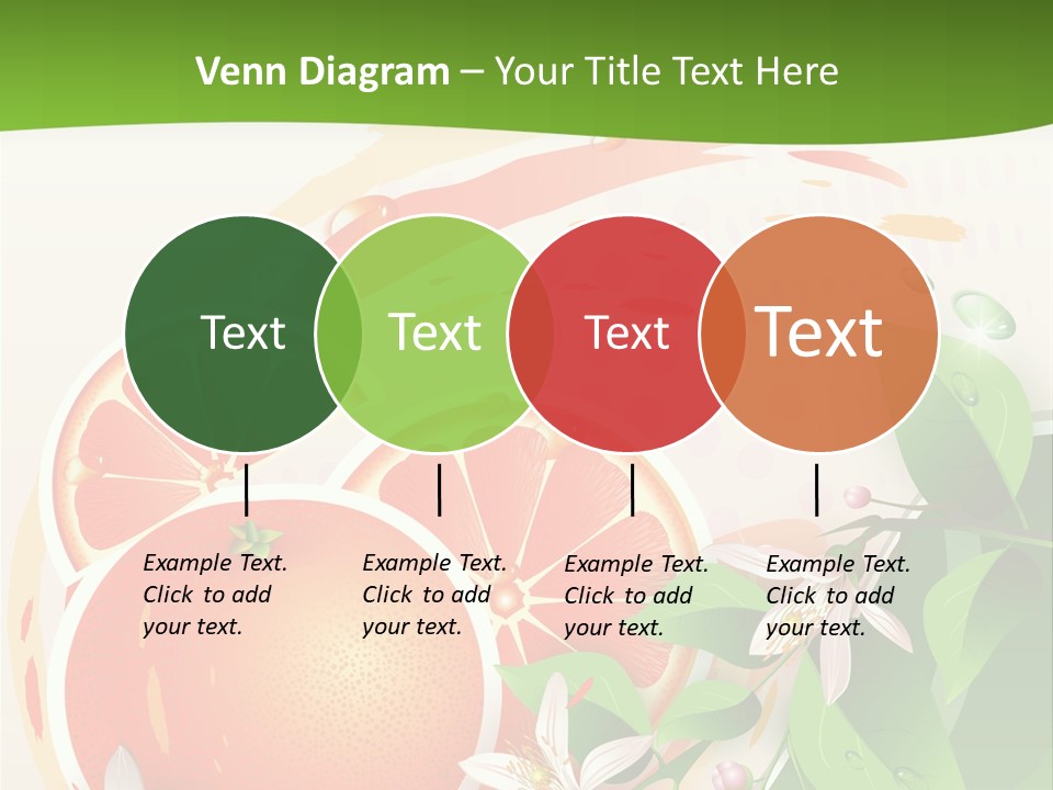 Circle Health Tasty PowerPoint Template