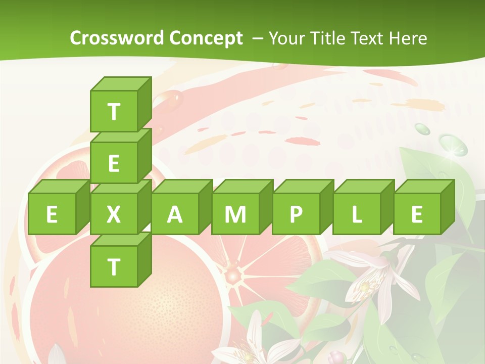 Circle Health Tasty PowerPoint Template