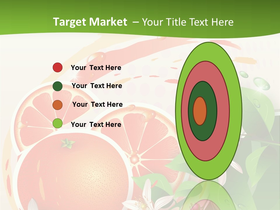 Circle Health Tasty PowerPoint Template