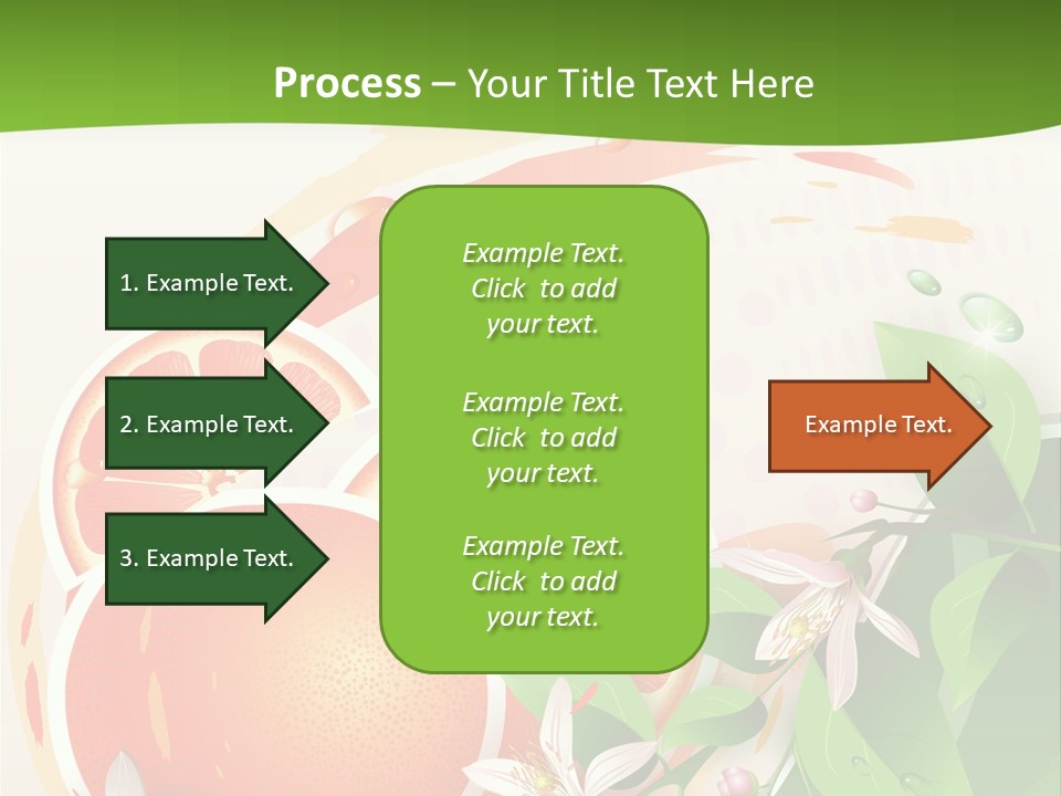 Circle Health Tasty PowerPoint Template