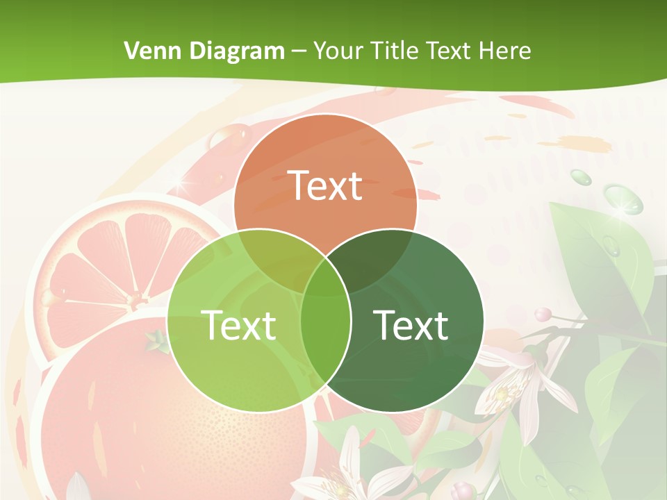 Circle Health Tasty PowerPoint Template