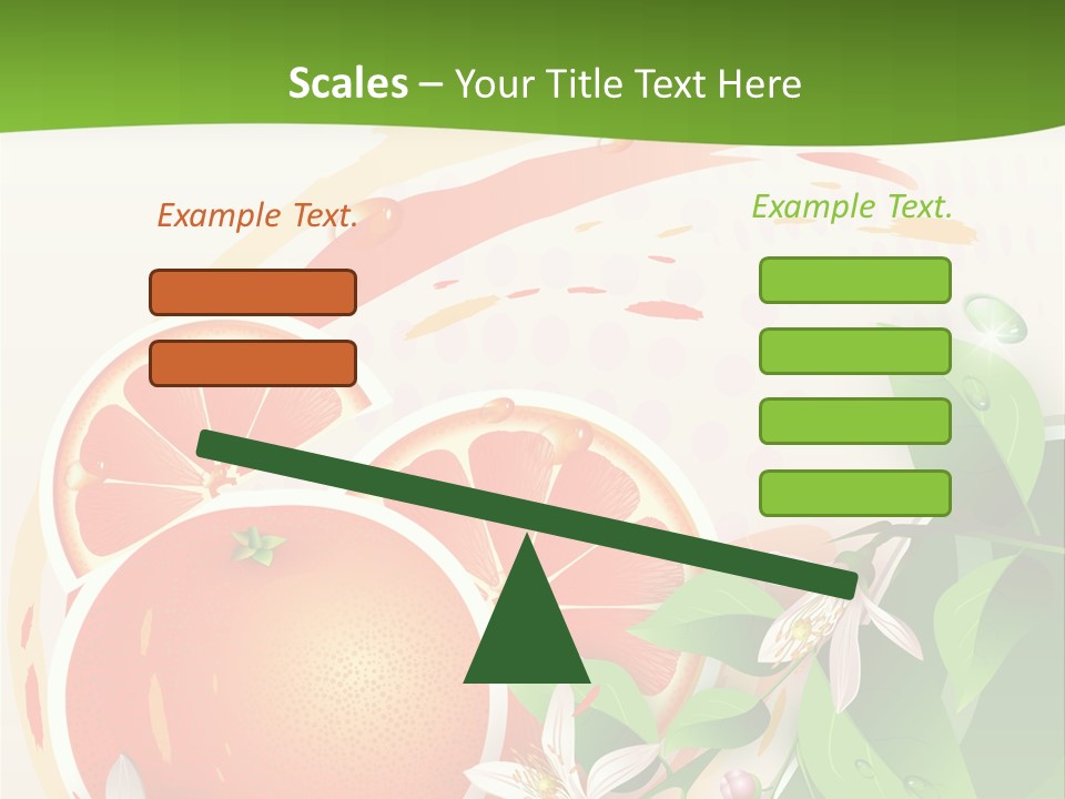 Circle Health Tasty PowerPoint Template