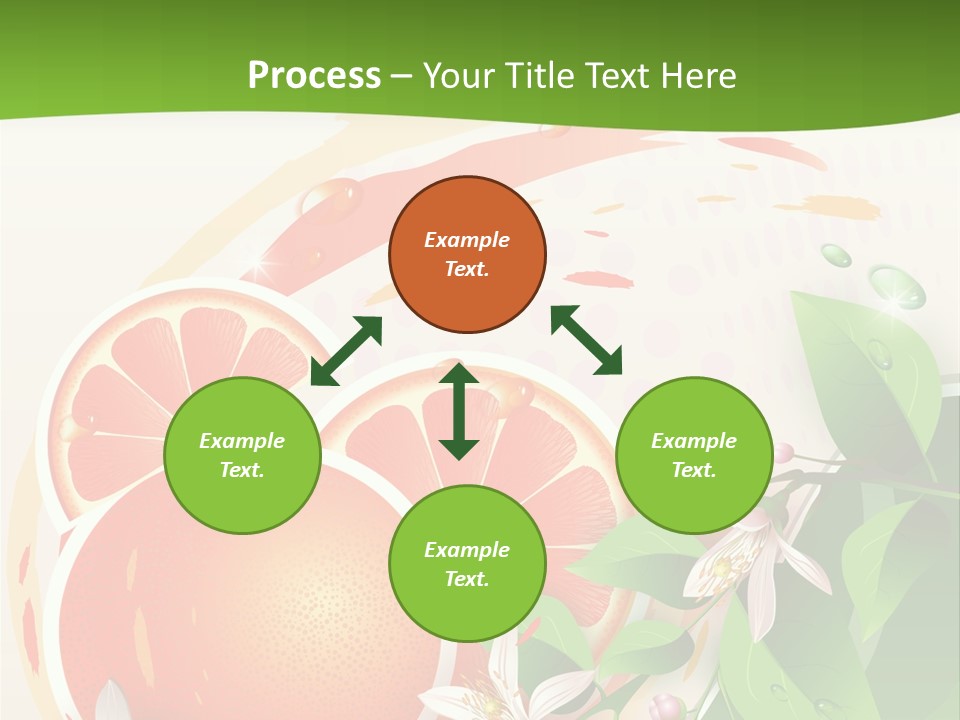 Circle Health Tasty PowerPoint Template