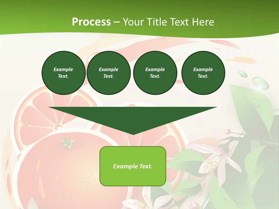 Circle Health Tasty PowerPoint Template