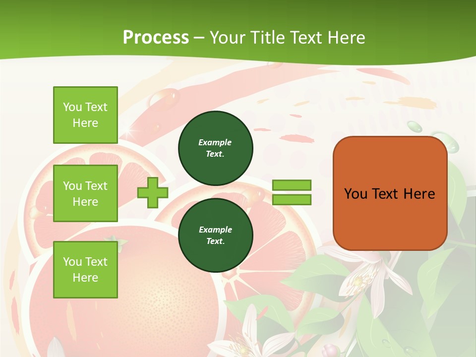 Circle Health Tasty PowerPoint Template