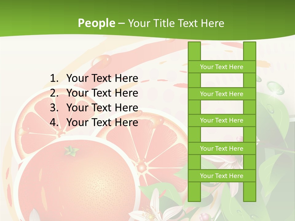 Circle Health Tasty PowerPoint Template