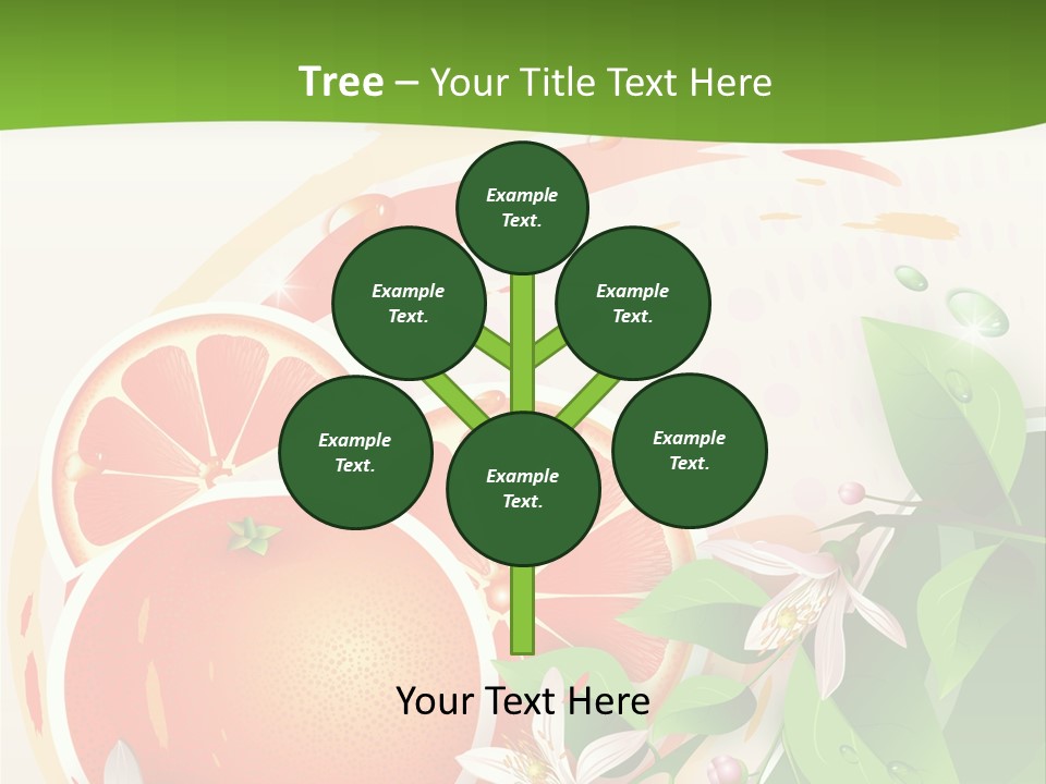 Circle Health Tasty PowerPoint Template