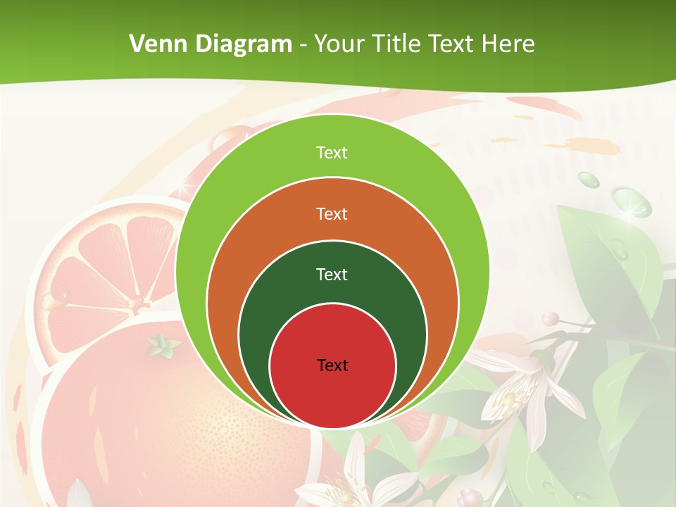 Circle Health Tasty PowerPoint Template