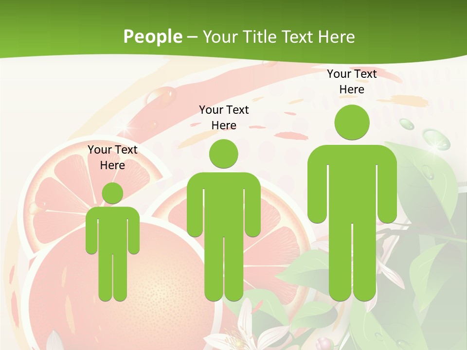 Circle Health Tasty PowerPoint Template