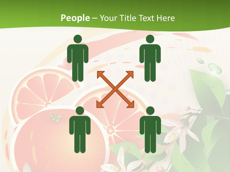 Circle Health Tasty PowerPoint Template