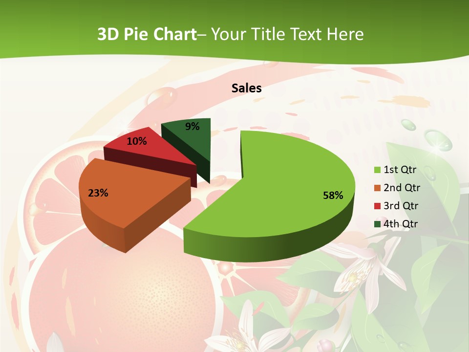 Circle Health Tasty PowerPoint Template