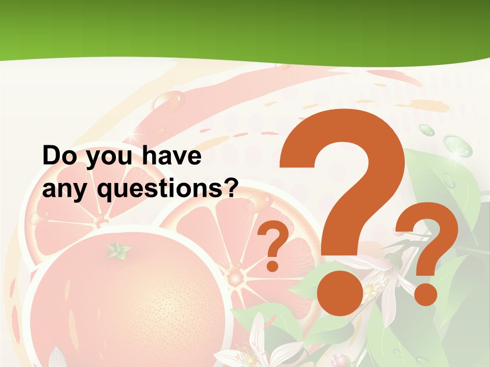 Circle Health Tasty PowerPoint Template