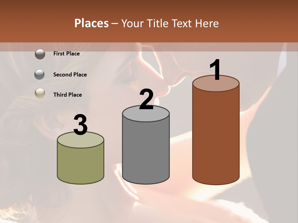 Wife People Gown PowerPoint Template