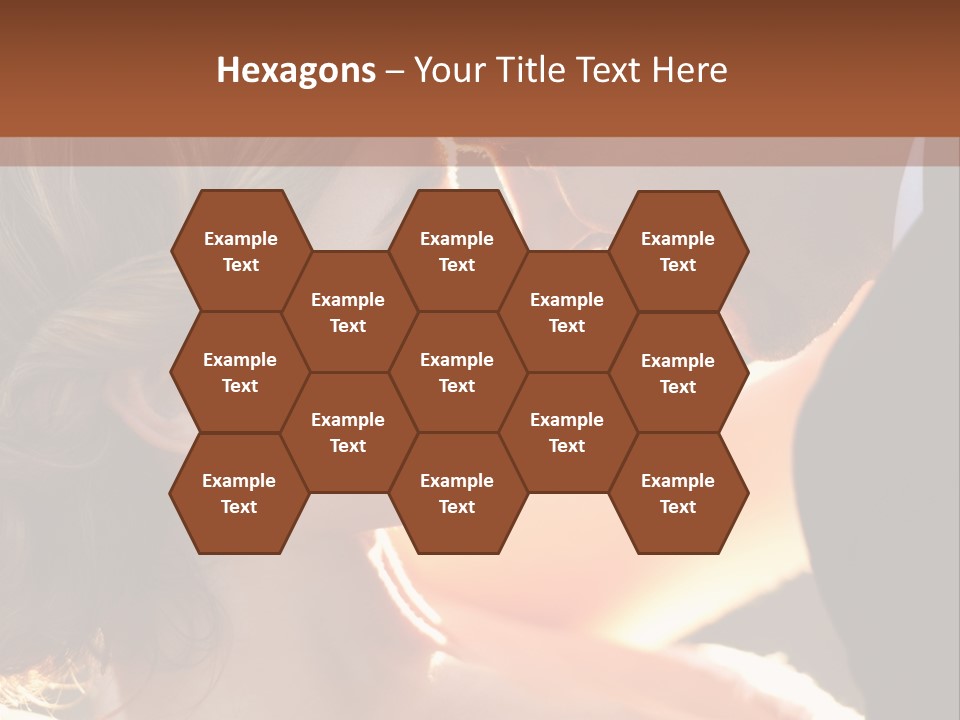 Wife People Gown PowerPoint Template