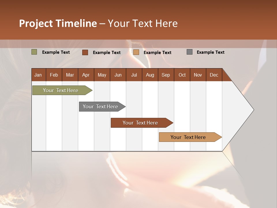 Wife People Gown PowerPoint Template
