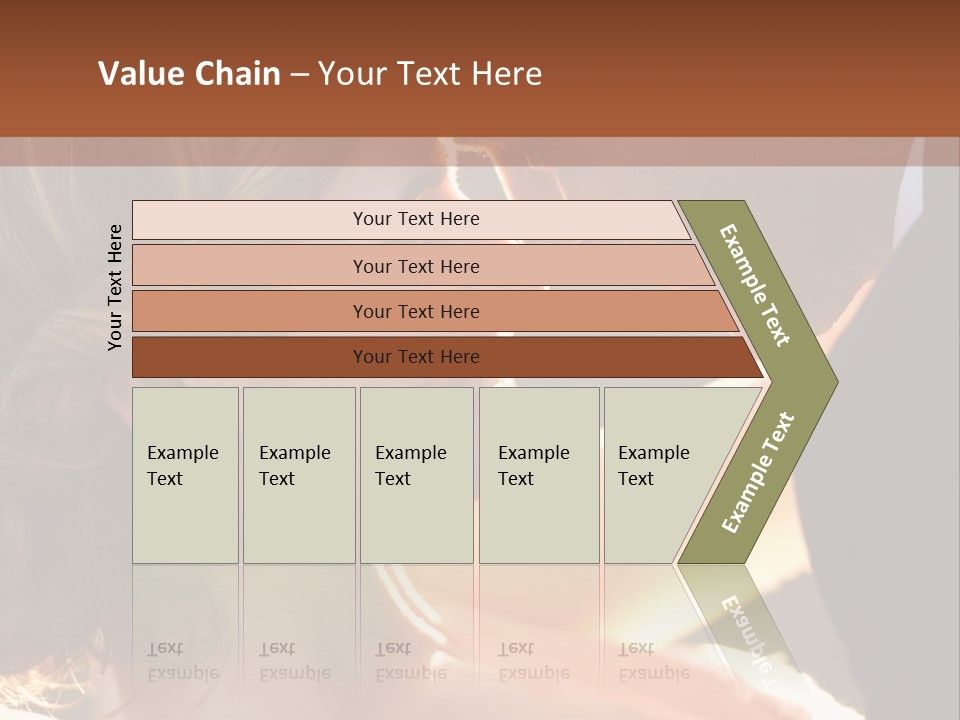 Wife People Gown PowerPoint Template